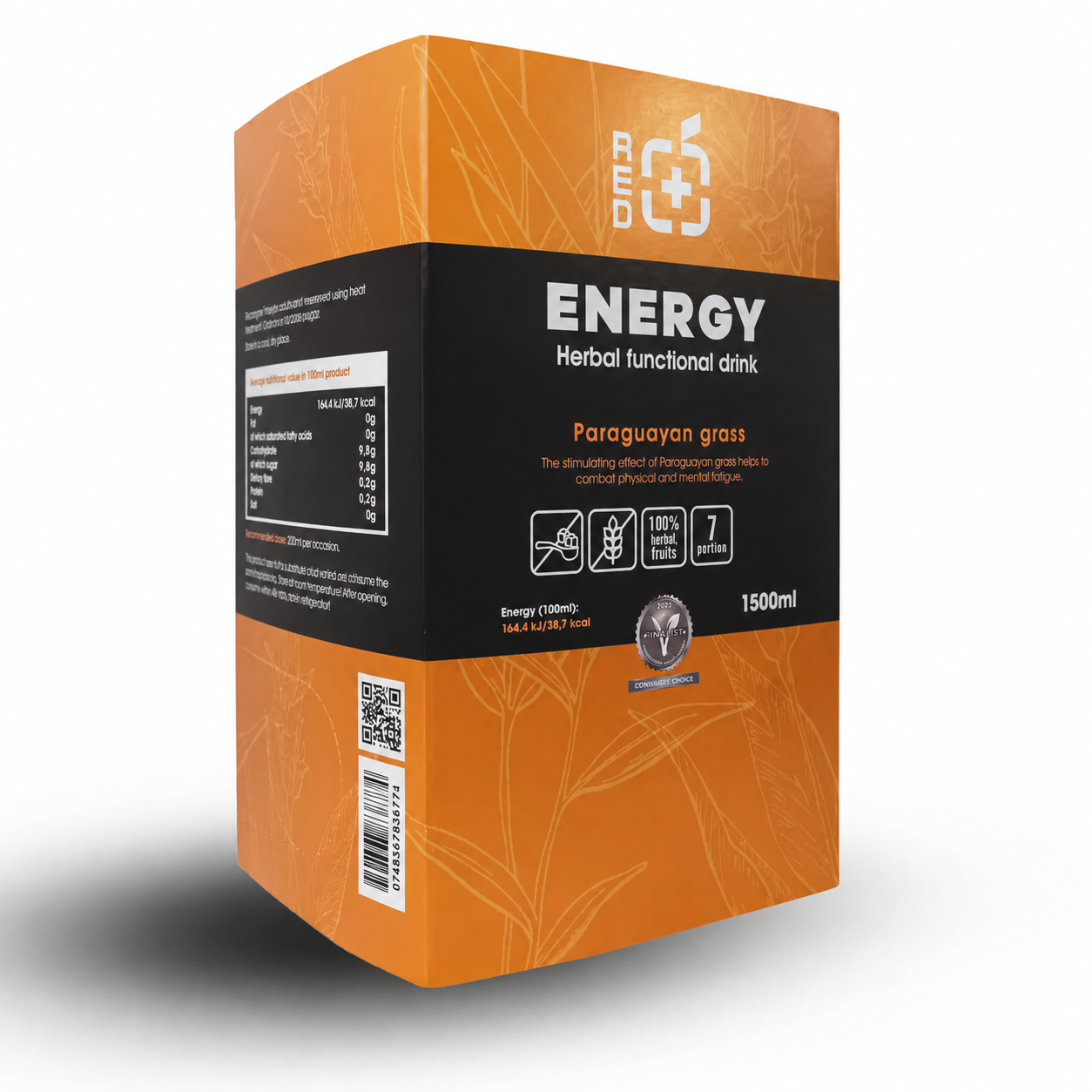 Redpower Energy gyógynövényes funkcionális ital - 1500 ml