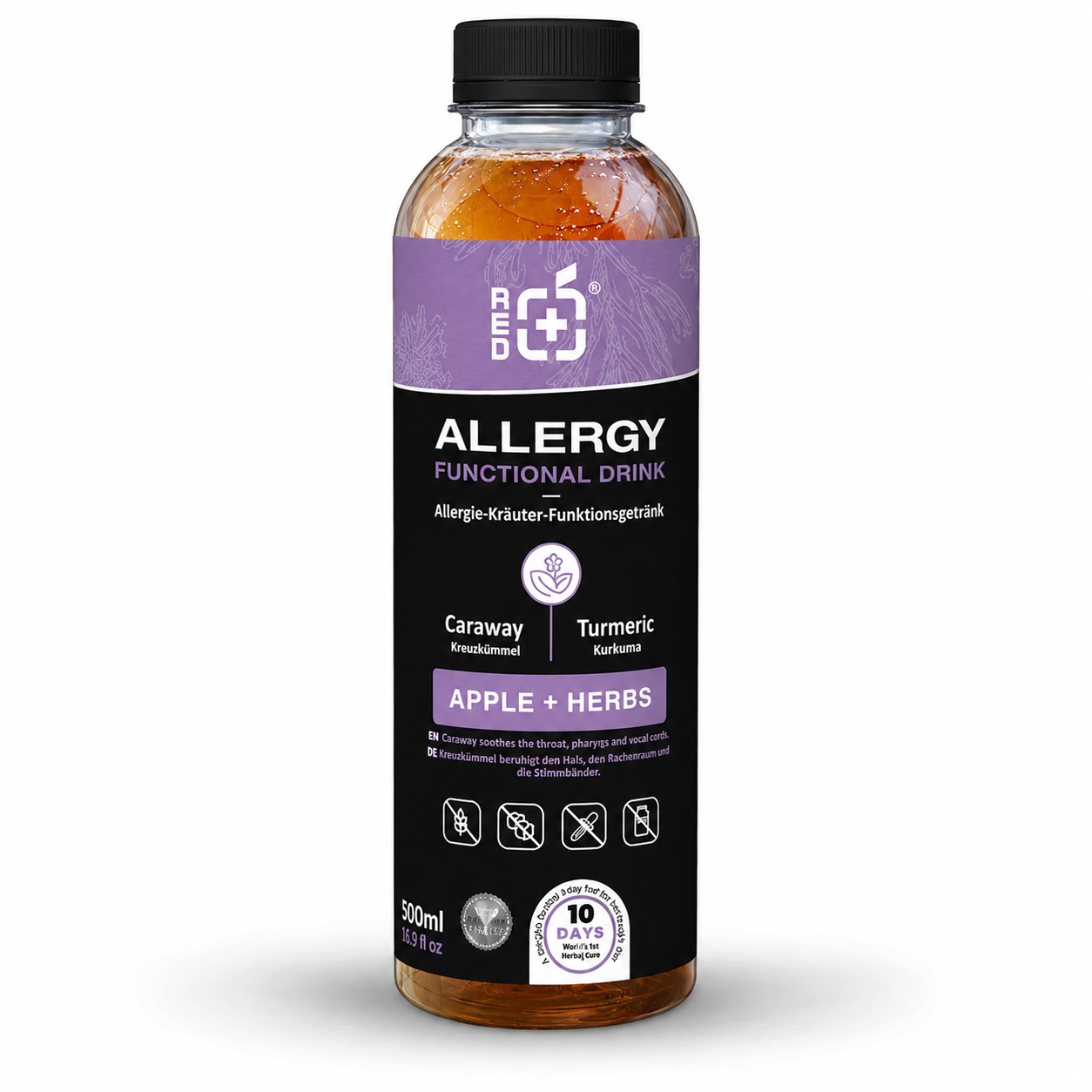 Redpower Allergy gyógynövényes funkcionalis ital - 500 ml