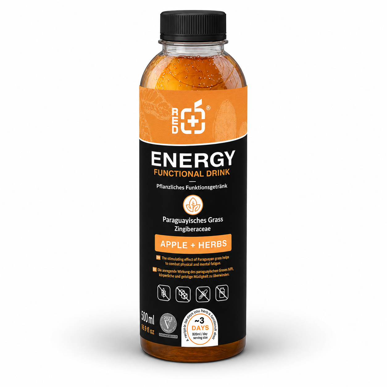 Redpower Energy gyógynövényes funkcionális ital - 500 ml