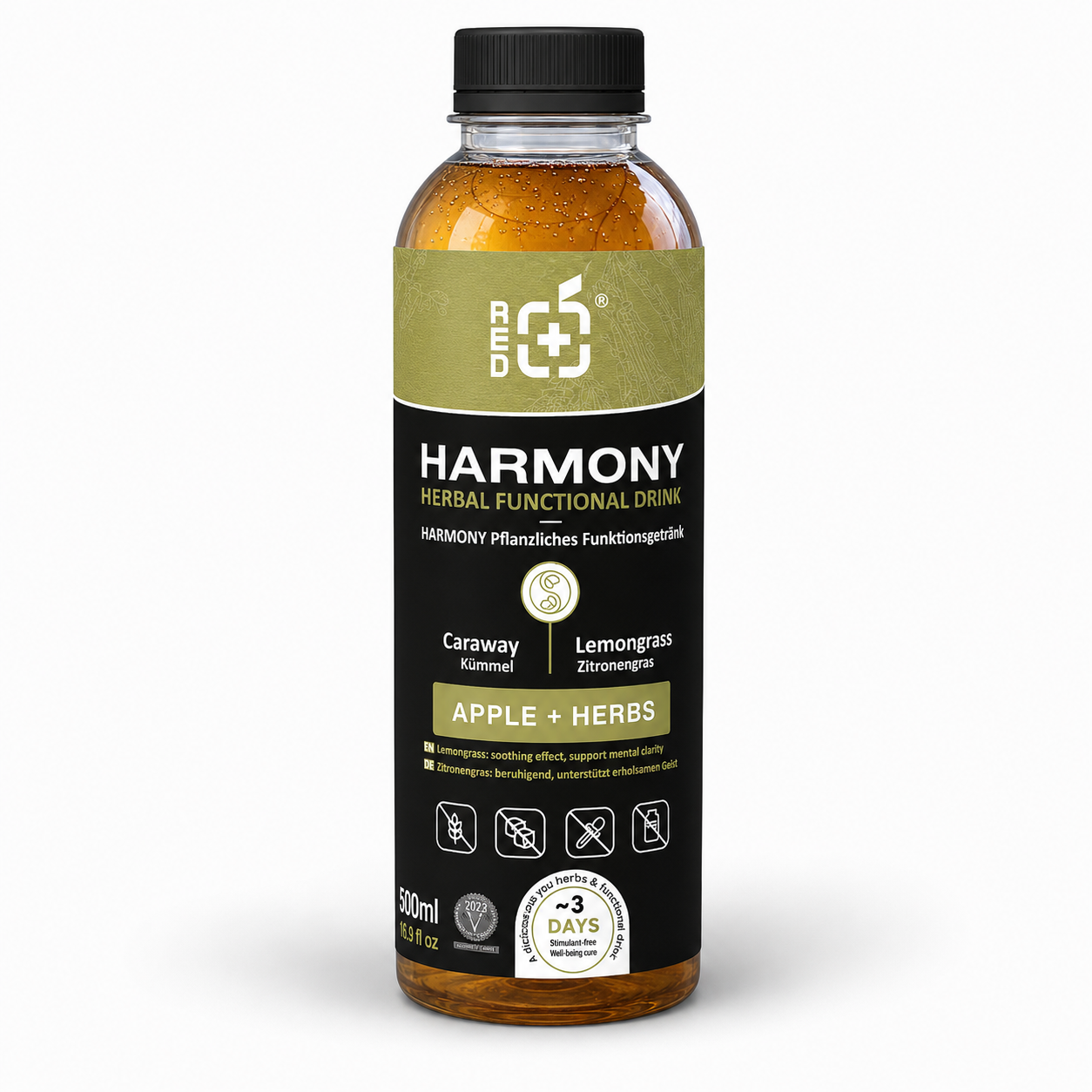 Redpower Harmony gyógynövényes funkcionális ital - 500 ml